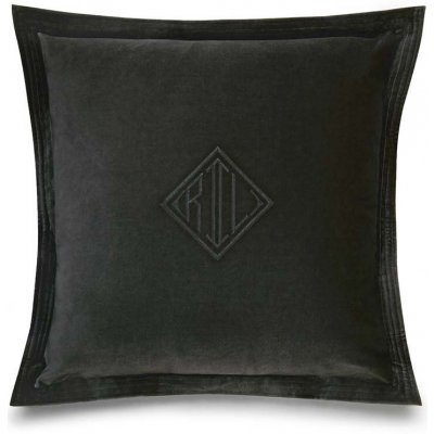 Ralph Lauren RL Velvet Charcoal šedá 50 x 50 cm – Zboží Mobilmania