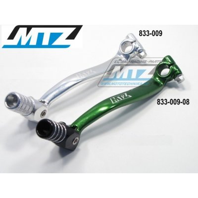 Řadička (řadicí páka) Kawasaki KXF250+KX250 / 09-24 + KX250X - zelená – Sleviste.cz