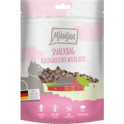 MjAMjAM Snackbag divoký losos 2 x 125 g