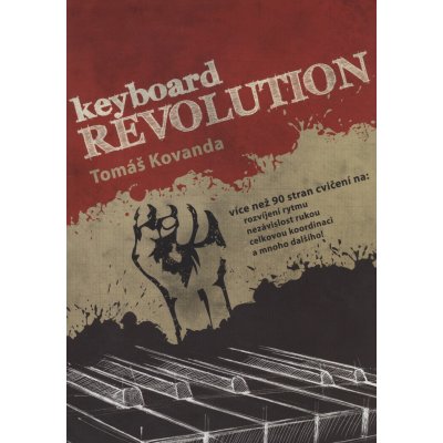 Keyboard Revolution Tomáš Kovanda cvičení pro současné hráče na klávesové nástroje – Zboží Dáma