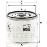 Olejový filtr MANN-FILTER W 7057 (W7057) | Zboží Auto