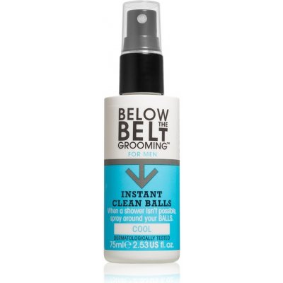 Below the Belt Cool mycí sprej na intimní partie pro muže 75 ml