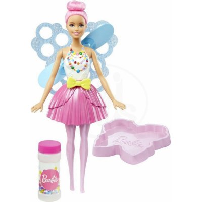 Barbie bublinková víla 29 cm růžová – Zbozi.Blesk.cz