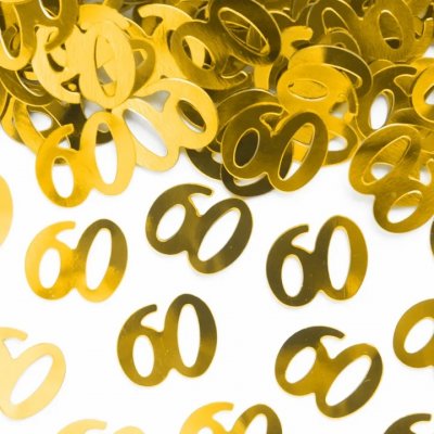 Konfety na stůl 60 zlaté – Zboží Dáma Konfety na stůl 60 zlaté – Zboží Dáma