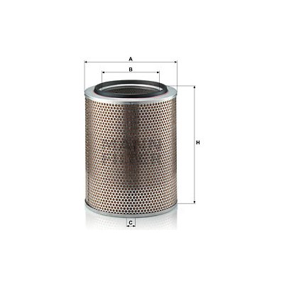 MANN-FILTER Vzduchový filtr C30703 – Hledejceny.cz