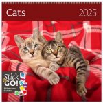 Nástěnný poznámkový Cats 2025 – Zboží Mobilmania