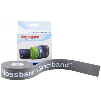 Sanctband Flossband 2,5 cm šedá