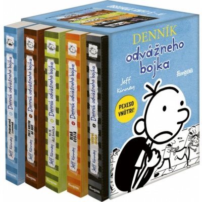 Denník odvážneho bojka box 6–10 - Jeff Kinney – Hledejceny.cz