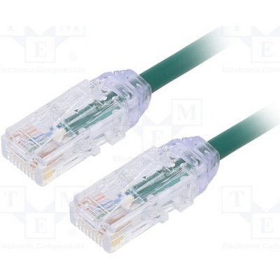 Panduit UTP28X1MGR Patch TX6A-28™ U/UTP Kat. 6a RJ45 vidlice z obou stran – Zboží Živě