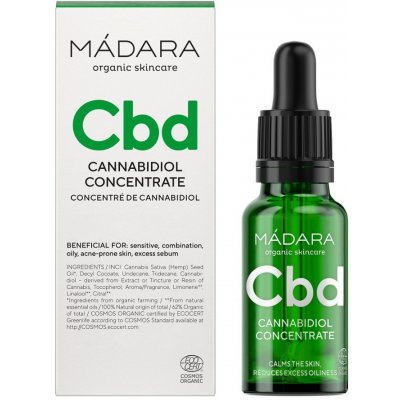 Mádara CBD kanabidiol koncentrát 17,5 ml