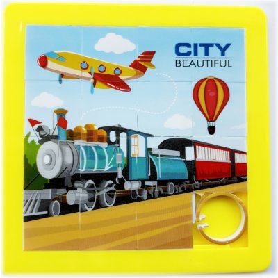 Wiky Hra 15 hlavolam s obrázky 12,5x12,5 cm – Zboží Dáma