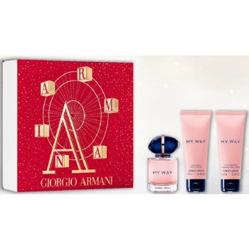 Giorgio Armani My Way Woman EDP 50 ml + sprchový gel 75 ml + tělové mléko 75 ml dárková sada