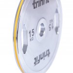 TRINFIT Olympijský ocelový PREMIUM 15 kg 50 mm – Hledejceny.cz