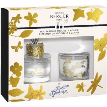 Maison Berger Paris Dárková sada Duo Mini Lolita Lempicka aroma Difuzér s náplní 80 ml + vonná svíčka 80 g