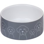 Nobby keramická Miska DOGS 15 x 6 cm / 0,55 l – Hledejceny.cz