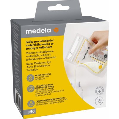 MEDELA Sáčky na skladování mateřského mléka Easy Pour - 50ks – Zboží Mobilmania