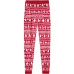 Pepperts dívčí vánoční pletené legíny červený – Zboží Dáma