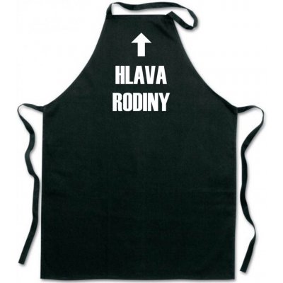 Povidlo.cz Zástěra Hlava rodiny Černá – Hledejceny.cz
