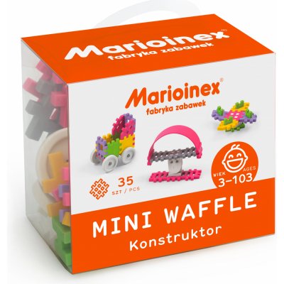 Marioinex MINI WAFLE 35 ks Konstruktér dívky – Zboží Živě