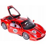 Bburago Ferrari Racing 458 Challenge červená 1:24 – Hledejceny.cz
