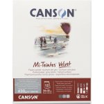 Canson Skicák pro pastely Mi-Teintes VELVET Grey v lepené vazbě 32 x 41 cm 430g 12 listů – Hledejceny.cz