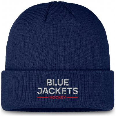 Fanatics Pánská zimní čepice Columbus Blue Jackets NHL Authentic Pro A/Cap Cuffed beanie – Hledejceny.cz