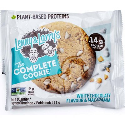 Lenny & Larry´s The Complete Cookie bílá čoko makadamiové ořechy 113 g – Hledejceny.cz