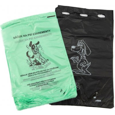 CleverPack sáčky na psí exkrementy zelené 20 x 28 cm - blok 50 ks – Sleviste.cz
