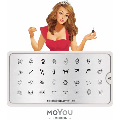 Image destička MoYou Princess 03 – Zboží Dáma Image destička MoYou Princess 03 – Zboží Dáma