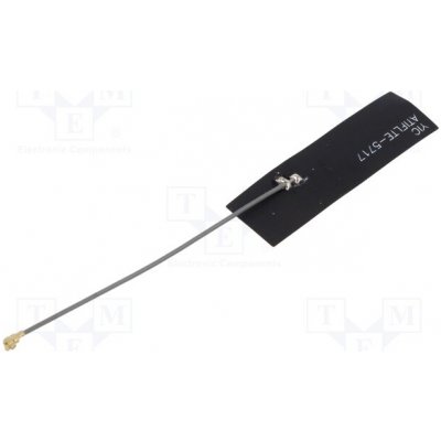 YIC ATIFLTE-5717-80 Anténa; 4G,LTE; 2dBi; lineární; pomocí samolepící podložky; IPEX – Zboží Mobilmania