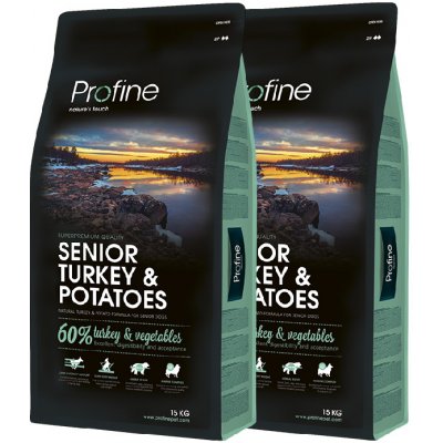 Profine Senior Turkey & Potato 2 x 15 kg – Zboží Mobilmania