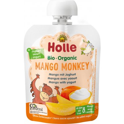 Holle BIO Kapsička jogurt s mangem 85 g – Zboží Mobilmania