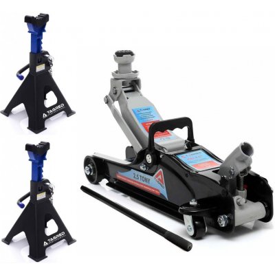 Tagred TA253 Hydraulický nízkoprofilový zvedák pojízdný 2,5 t s podpěrami MB-JS3T | Zboží Auto