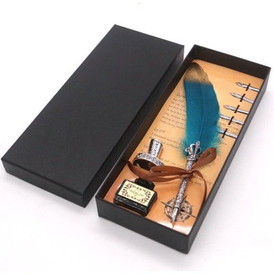 Gaira Kaligrafická sada 70821 tyrkysová – Zboží Mobilmania