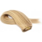 Clip-in vlasy 61cm přírodní/světlejší blond – Zbozi.Blesk.cz