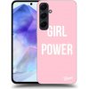 Pouzdro a kryt na mobilní telefon Samsung Picasee silikonové Samsung Galaxy A55 5G Girl power čiré