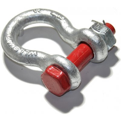 Třmen vysokopevnostní se šroubem typ Omega, 3,25t, žár. Zn – Zboží Mobilmania