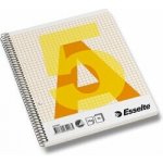 Esselte blok se spirálou čtverečkovaný A5 70 listů – Zboží Dáma