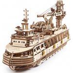 Ugears 3D mechanické puzzle výzkumné plavidlo Research Vessel 575 ks – Zbozi.Blesk.cz