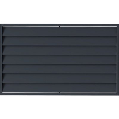Kovový plot POLARGOS Mistral 200 x 120 cm 7016 antracit – Hledejceny.cz