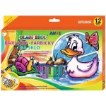 Barvy na sklo ANDĚL 1493 sada 12ks v 10,5ml tubách – Sleviste.cz