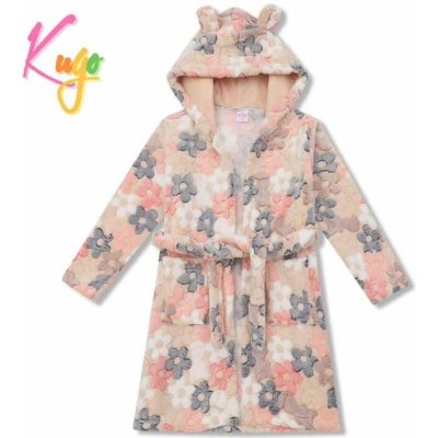 Kugo FZ1082 dívčí župan béžový – Sleviste.cz