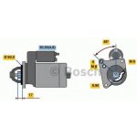 BOSCH Startér BO 0986023050