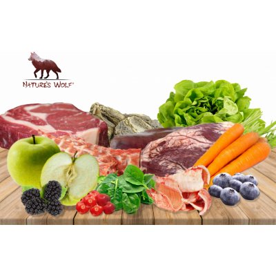Natures Wolf B.A.R.F. BEEF COMPLET 2x 0,5kg
