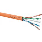 Solarix SXKD-6-UTP-LSOHFR-B2ca CAT6, UTP, LSOH, LSOHFR, B2ca s1a d1 a1, 500m, oranžový – Sleviste.cz