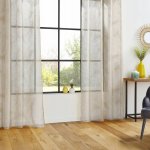 Atmosphera Záclona do obývacího pokoje LEAF, 140 x 240 cm, motiv listů – Hledejceny.cz