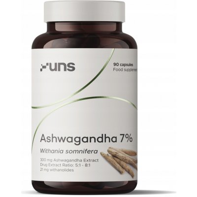 UNS Supplements ashwagandha kapsle 90 ks – Hledejceny.cz