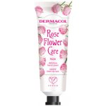 Dermacol Flower Care Delicious hand cream Rose krém na ruce růže 30 ml – Hledejceny.cz
