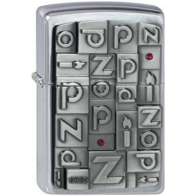Zippo Letters Emblem – Hledejceny.cz