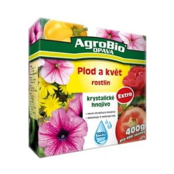 AgroBio Krystalické hnojivo Extra Plod a květ 400 g